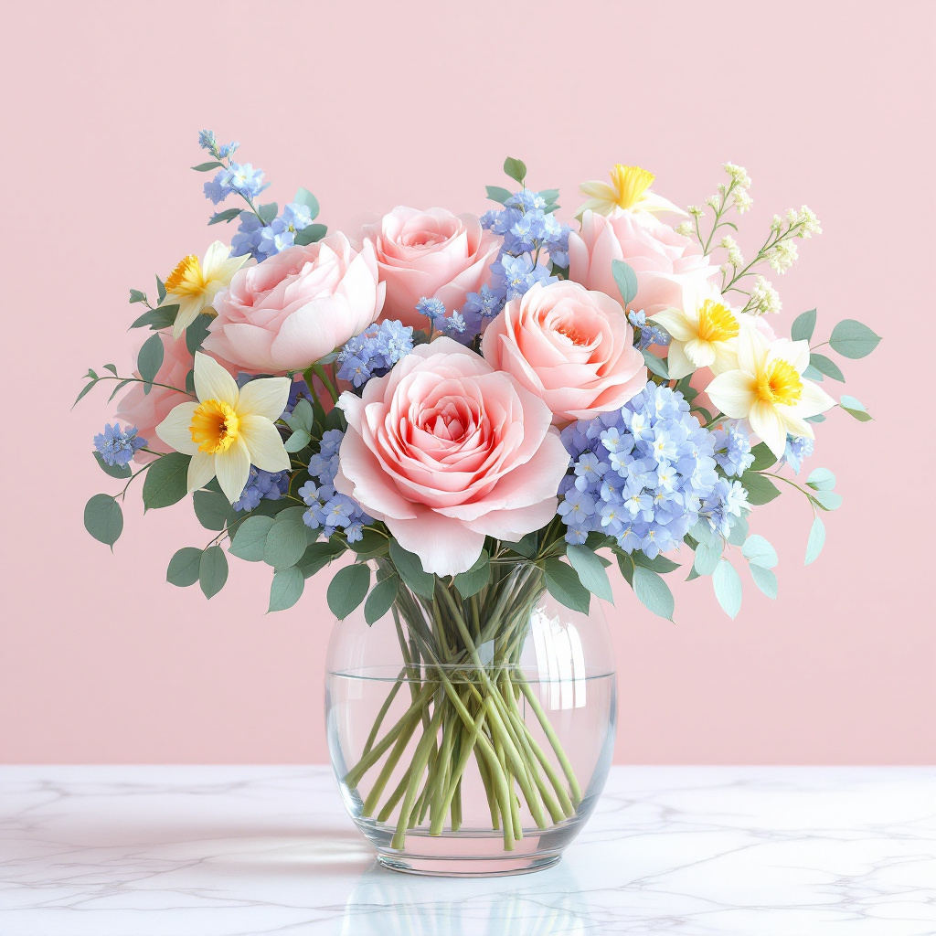 pastel modern flower arrangements(1)