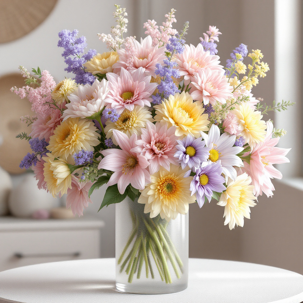 pastel modern flower arrangements(1)