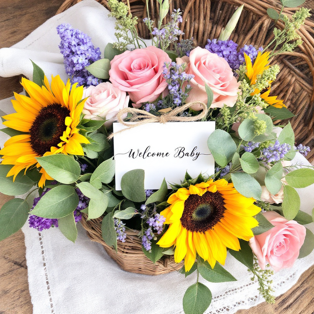 Perfect Flower Arrangements for Celebrating a New Baby