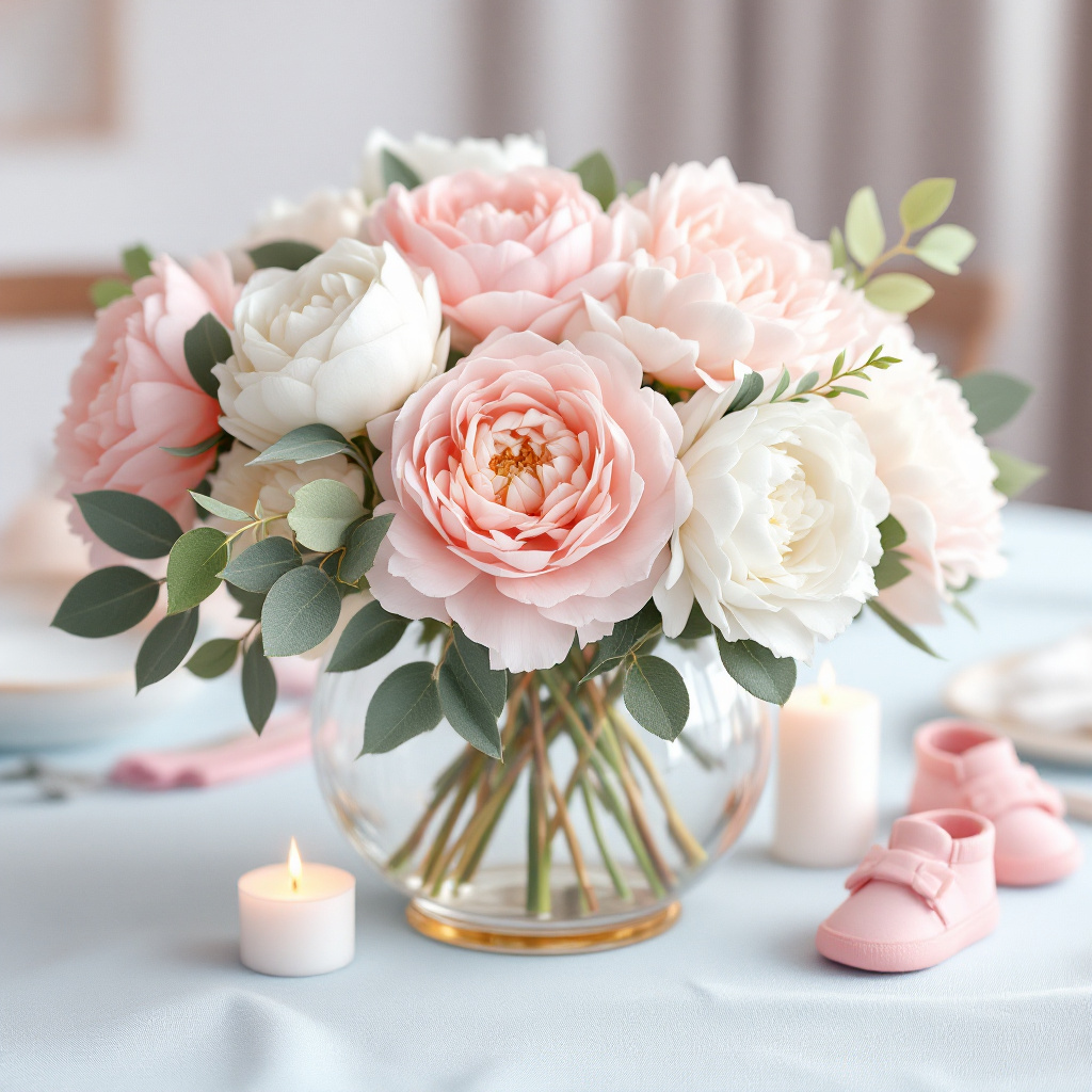 Perfect Flower Arrangements for Celebrating a New Baby