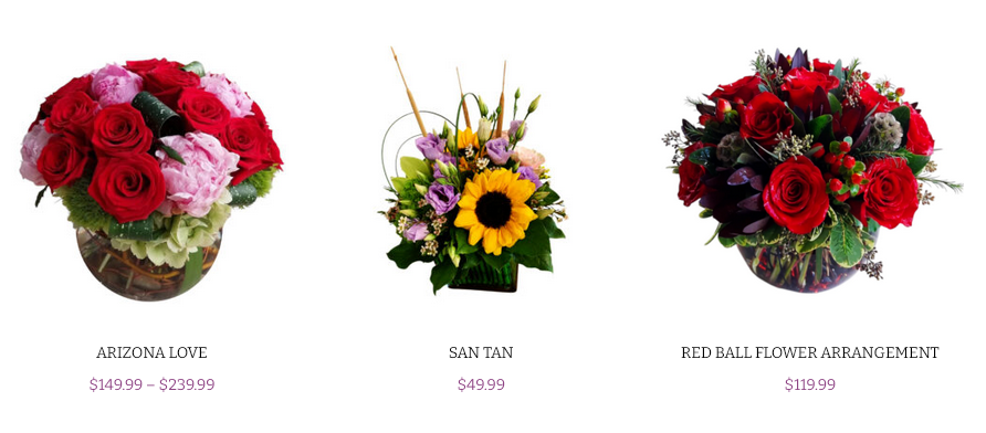 Yaniv Flowers of San Tan Valley and Queen Creek
