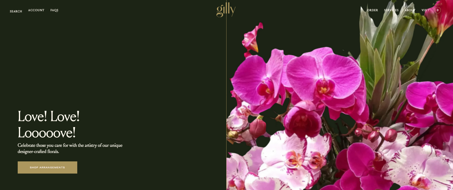 Gilly Flowers Los Angeles CA Bespoke Floral Arrangements
