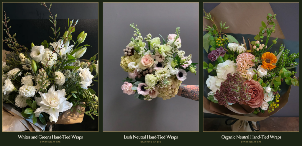 Gilly Flowers Los Angeles CA Bespoke Floral Arrangements