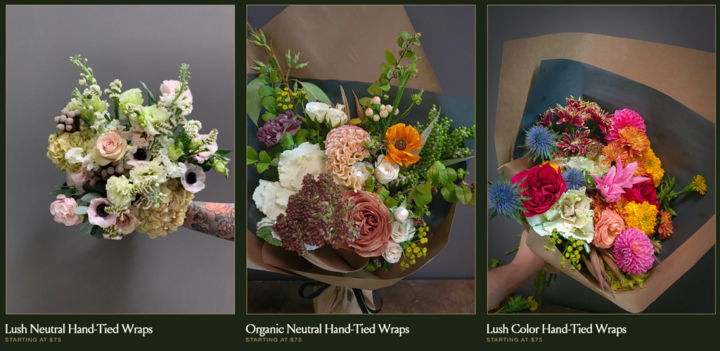 Gilly Flowers Los Angeles CA Bespoke Floral Arrangements