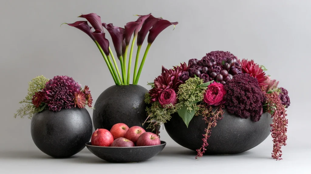 Incorporating negative space within an arrangement is essential for promoting harmony