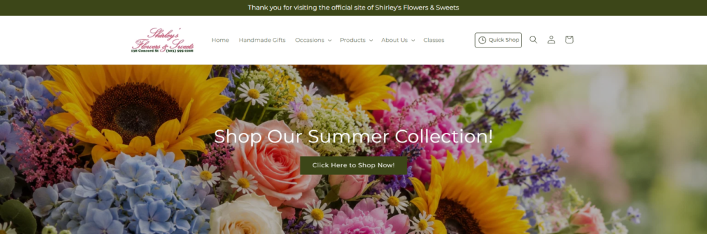The Beauty and Charm of Shirley’s Flowers