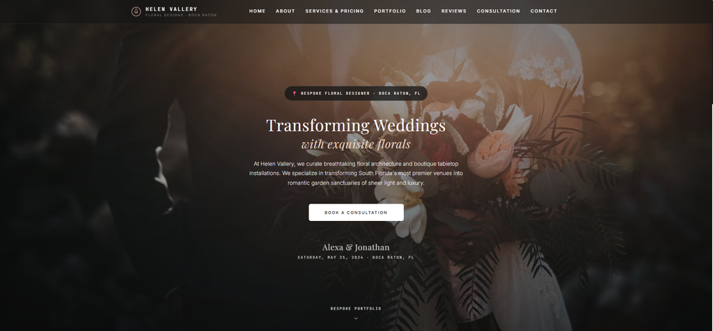 The Art of Transforming South Florida Weddings with Luxurious Floral Design